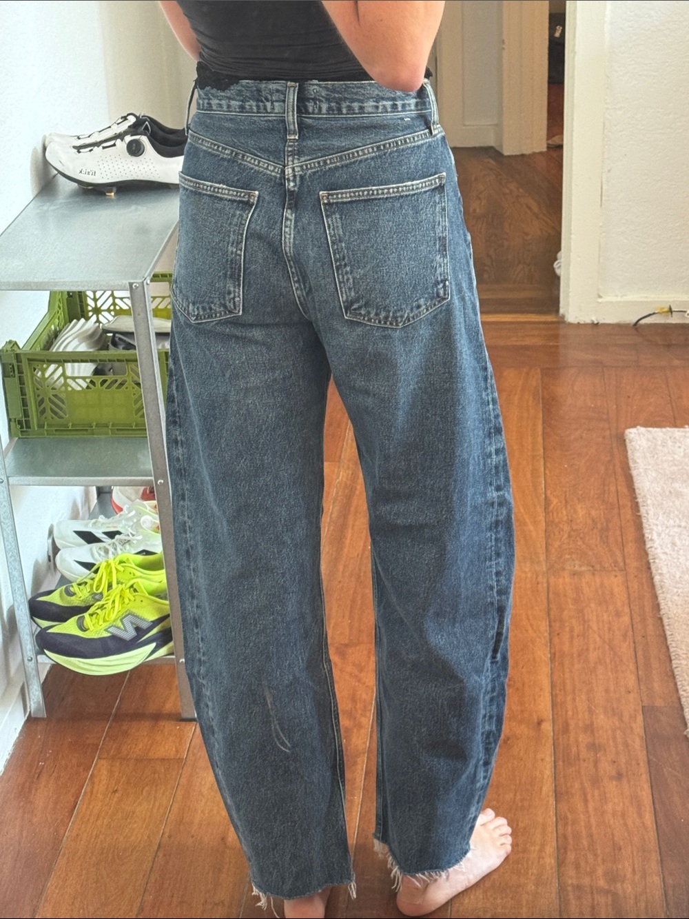 Agolde Pierced Luna Barrel Jeans - Picture 5 of 5